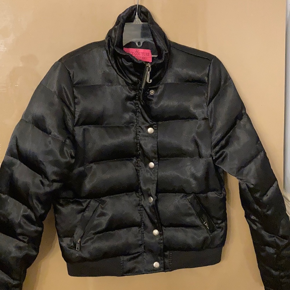 Vintage Juicy couture quilted bomber style jacket